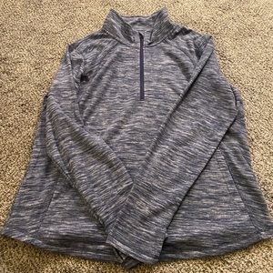 Blue Fleece Quarterzip